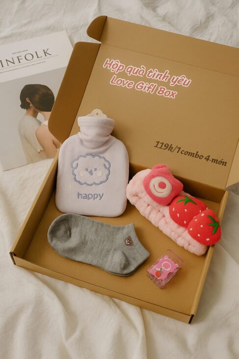 Quà tặng bạn gái ngày đèn đỏ xinh yêu