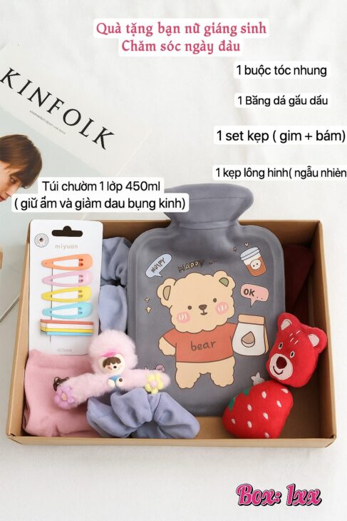 Chăm sóc bạn nữ “ngày dâu rụng ” bằng sét quà tâm lý nhe !