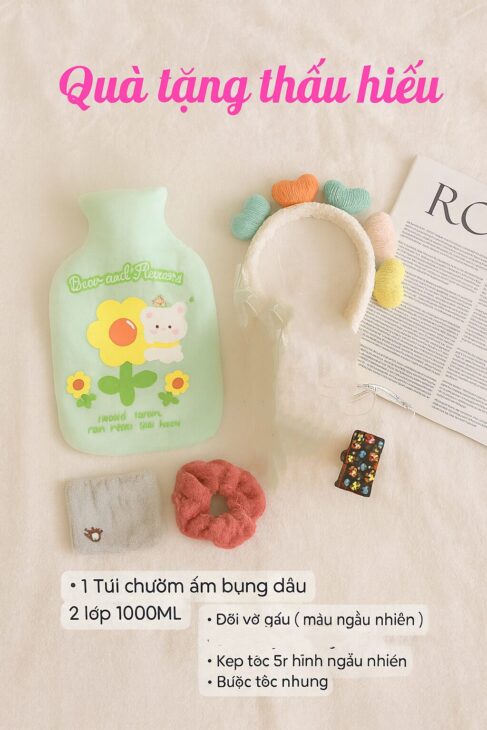 Box quà thay bạn chăm sóc cô gái ” ngày đèn đỏ “