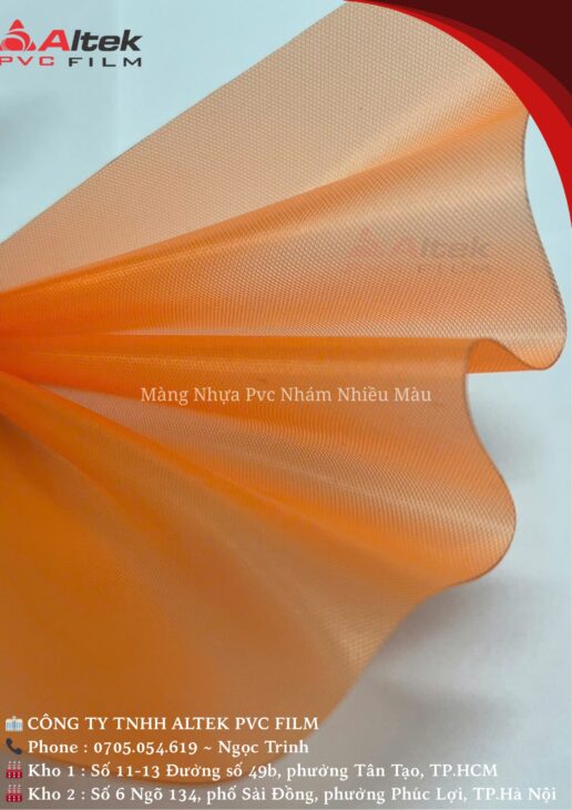 Kho Màng Nhựa PVC Nhám Màu Lớn Nhất Bền Đẹp Tuyệt Đối