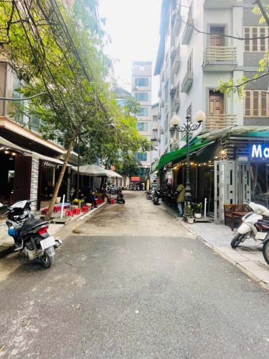 Mặt Ngõ Phân Lô Dương Quảng Hàm, lô góc 6 tầng thang máy, ô tô tránh, 90m, 21.9 Tỷ