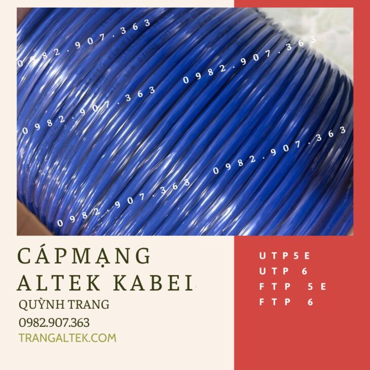 Cáp Mạng cat5, cat6 – Chất Lượng Cao, Lõi Đồng nguyên chất