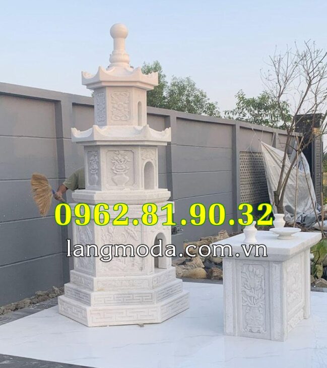 TV84 Mộ tháp đá để tro cốt tại Trà Vinh đẹp chất lượng nhất 2025