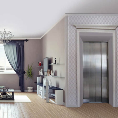 Cho thuê nhà mới, lô góc, thang máy, 117m2_ 5T; vỉa hè, Xã Đàn-50 Tr