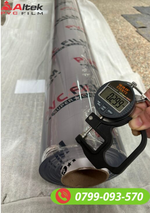 Báo giá Màng nhựa pvc trong suốt – làm vách ngăn lạnh , bao bì giá rẻ tại Đồng Nai