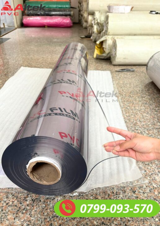 Báo giá Màng nhựa pvc trong suốt – làm vách ngăn lạnh , bao bì giá rẻ tại Đồng Nai