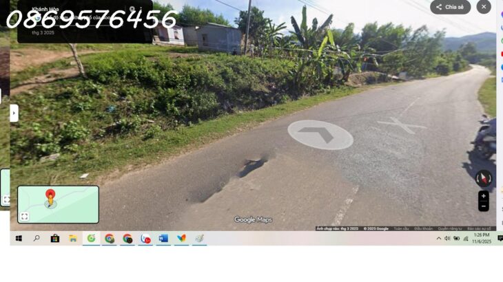 BẢO CẤP 13 CẦN BÁN LÔ ĐẤT Ở MẶT TIỀN ĐƯỜNG YANGBAY KHÁNH HOÀ