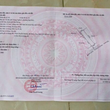 MẶT ĐƯỜNG TRUNG NGHĨA – 127M² GIÁ HIẾM CHỈ 25,X TRIỆU/M² – ZALO 0567 222 555