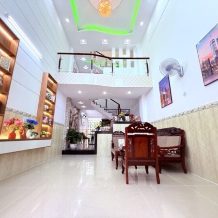 Bán Nhà HXH Lê Văn Thọ, 60m2, 3 tầng mới 3PN, 5.95 tỷ TL 0964364745