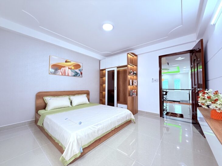 Bán Nhà HXH Lê Văn Thọ, 60m2, 3 tầng mới 3PN, 5.95 tỷ TL 0964364745