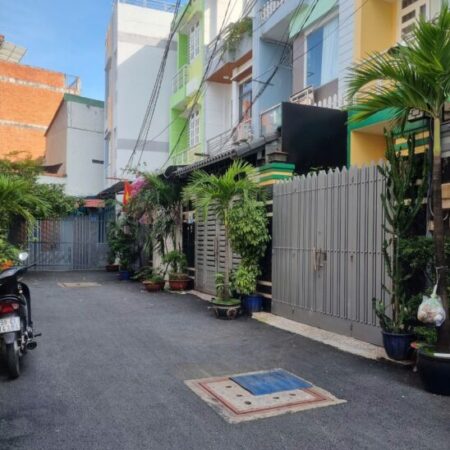 Nhà HXH 5m Quang Trung, 76m2 3 tầng, có dòng tiền, 6.7tỷ TL 0964364745