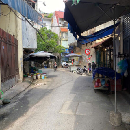 Bán nhà Mặt ngõ Giáp Bát SĐCC, 106m2 x 5.5 tầng, mặt tiền 5.5m, 22 tỷ