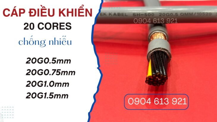 Cáp tín hiệu / shield Control cable 20G0.75SQMM Altek Kabel
