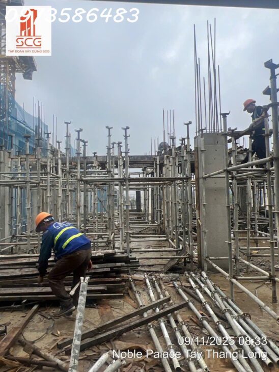 Nhà Tân Lập – Noble Palace Tây Thăng Long đường Hoàng Quốc Việt kéo dài