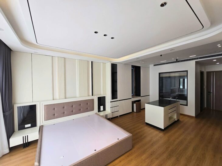 bán nhà khu tái định cư Ngọc Thuỵ, 58m x 7 tầng, vỉa hè, mặt đường 12m, kinh doanh, full nội thất