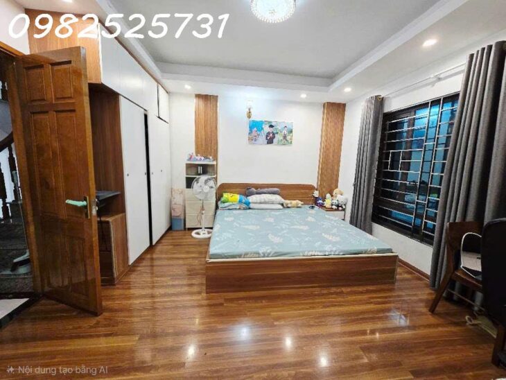 Bán nhà ngõ 420 Khương Đình – 34m 5 tầng gần ô tô – Sổ đỏ nở hậu giá 7,6 tỷ