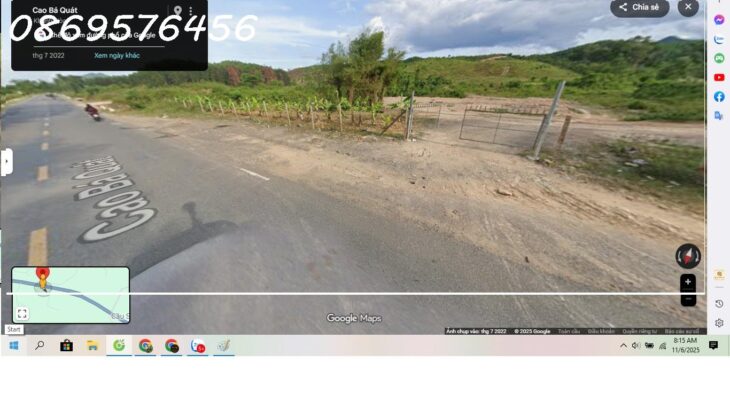 BÁN ĐẤT Ở MẶT ĐƯỜNG QL27C, KHÁNH VĨNH, KHÁNH HOÀ