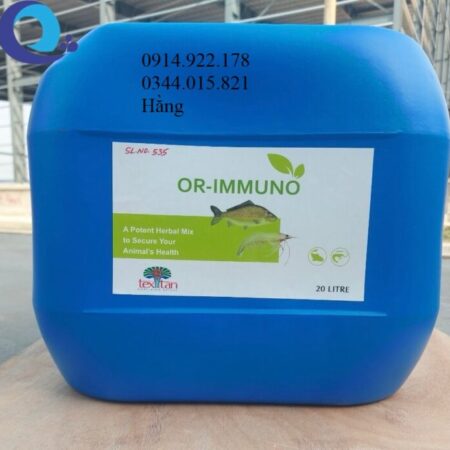 Thảo dược Or Immuno hỗ trợ gan, tăng sức đề kháng, thay thế kháng sinh cho vật nuôi