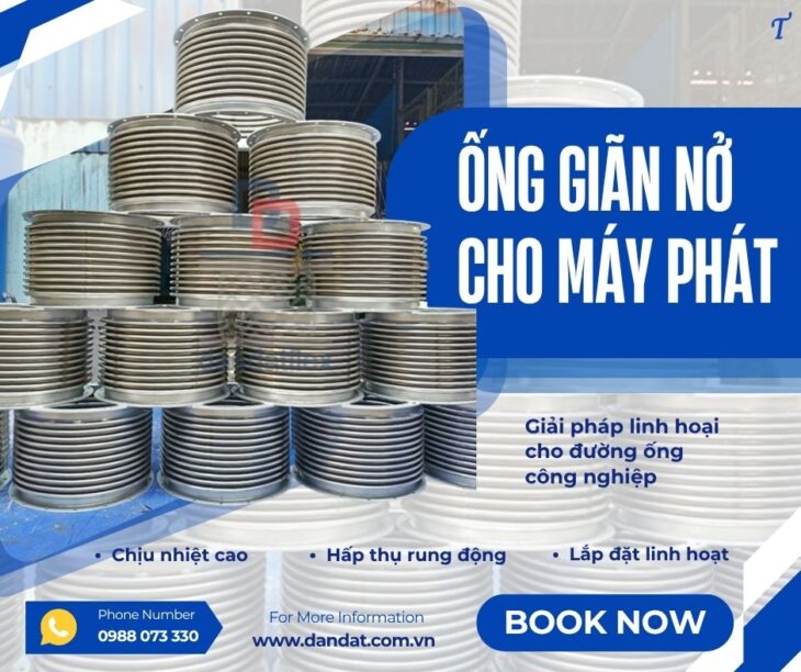 Khớp nối giãn nở kim loại/ Khớp nối giãn nở nhiệt inox/ Ống bù trừ giãn nở nhiệt inox/ ống giãn nở