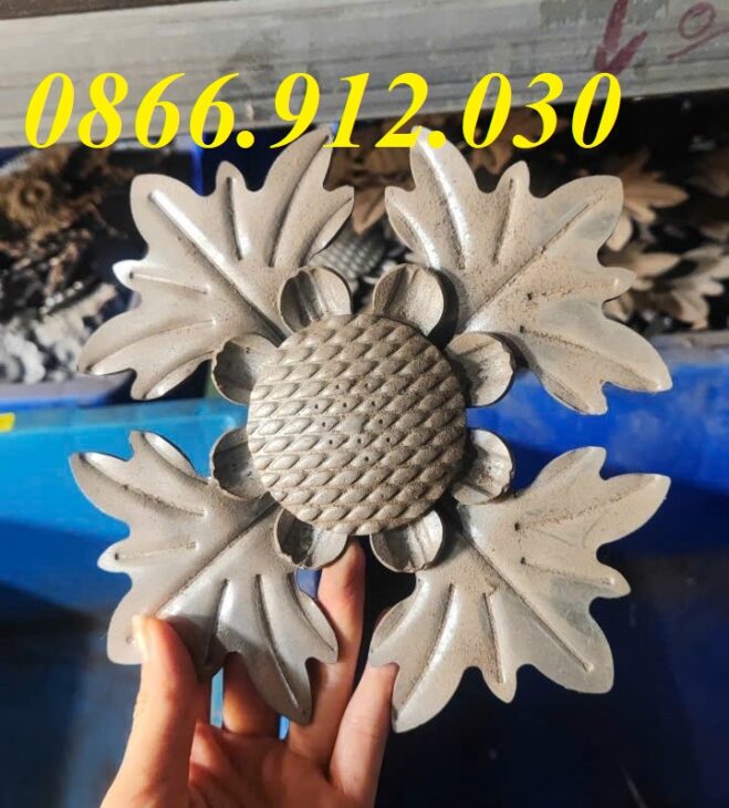 Xưởng gia công phụ kiện hoa sắt mỹ thuật