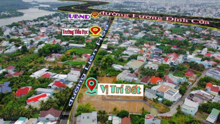 Bán đất full thổ cư mặt tiền Cầu Bè & Liên Hoa Nha Trang , đường 7 m , sổ hồng riêng