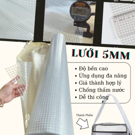 Ưu đãi hấp dẫn cho cuộn nhựa pvc lưới 5mm – liên hệ để nhận báo giá