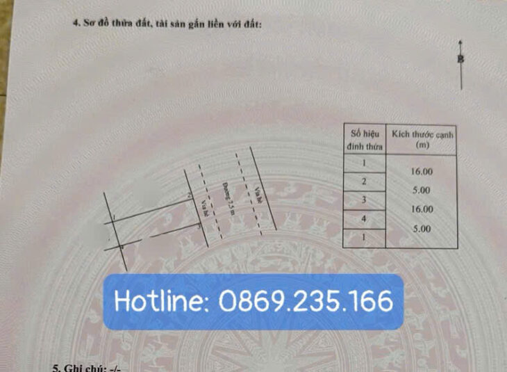 Bán 80m2 đất Sài Phi– MINH ĐỨC, MỸ HÀO, HƯNG YÊN