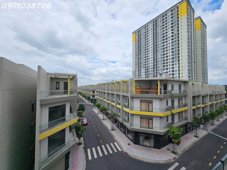 ????nhà phố Bcons Uni Valley • Giá: 7,1 –8 tỷ/căn • Đất 60–120m², xây 1 trệt 3 lầu, sàn sử dụng 24