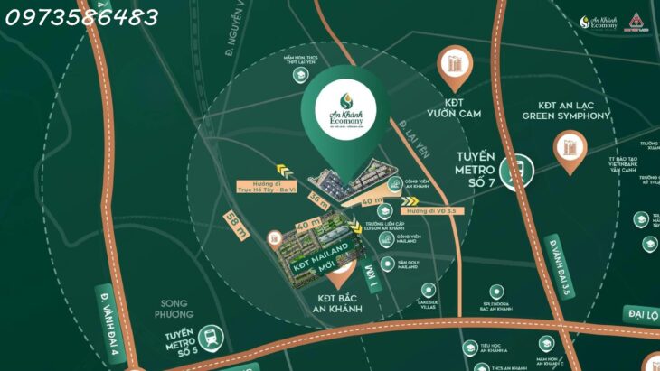 Nhà phố biệt thự Hà Nội An Khánh Economy 0973 586 483