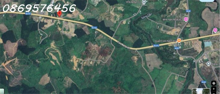 BÁN ĐẤT Ở MẶT ĐƯỜNG QL27C, KHÁNH VĨNH, KHÁNH HOÀ