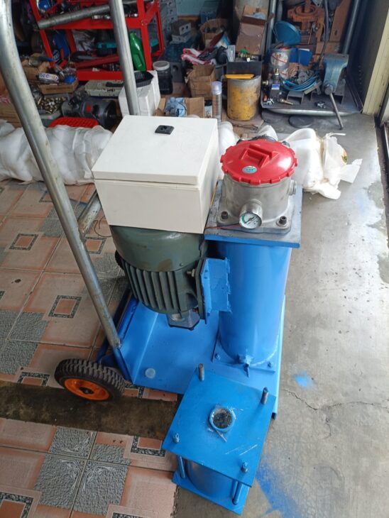 Xe lọc dầu thủy lực di động, Bộ lọc dầu thủy lực