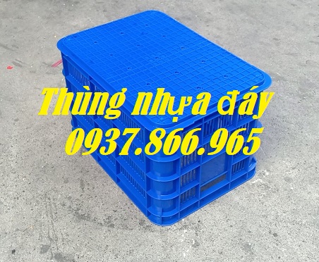 Sọt nhựa hở đáy đặc, sóng nhựa công nghiệp, sóng nhựa rỗng