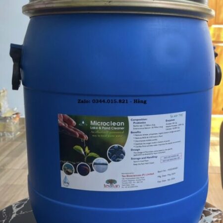 Men vi sinh xử lý nước thải MICROCLEAN, xử lý tảo tàn, mùn bã hữu cơ