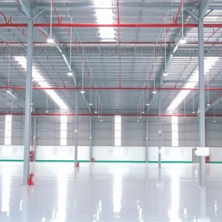 cho thuê xưởng sản xuất khung thép kiên cố phục vụ nhiều ngành nghề theo QĐ KCN