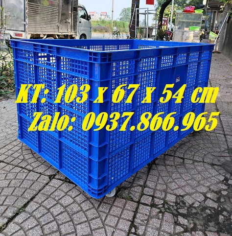 Sọt có bánh xe, bán sỉ sọt có bánh xe, sọt ship hàng tại Miền Bắc, bán sọt nhựa nguy