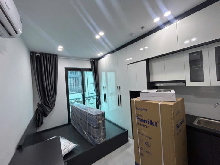 (Tin thật 100%) Bán CHDV 66,5m2 x 22P ở Lạc Long Quân – Cách ô tô tránh 30m – Dòng tiền 1,4 tỷ/năm