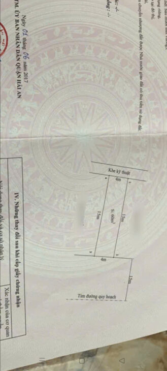 Bán Đất TĐC Lô 9 Lê Hồng Phong, Hải Phòng – Vị Trí Đắc Địa, Giá Tốt