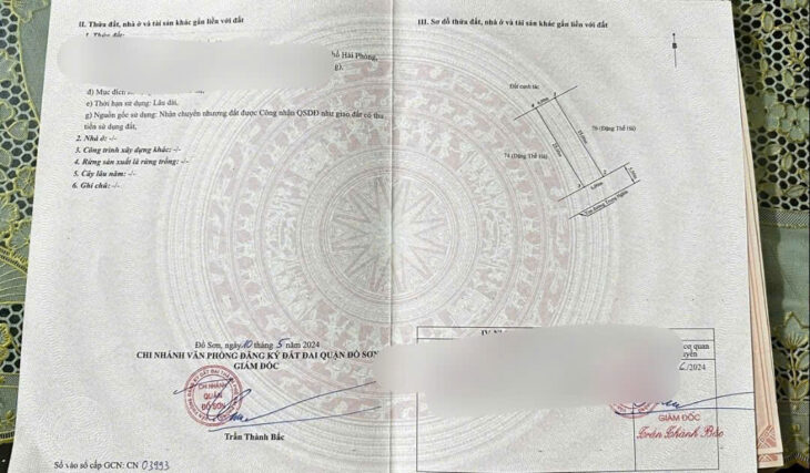 Bán Gấp 300m² Đất Mặt Đường Trung Nghĩa, Đồ Sơn – Giá Rẻ Đầu Tư