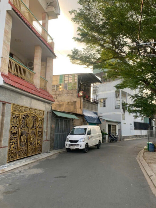 ĐẤT LỚN (6.8×63) – NỞ HẬU 7.7M HẺM OTO 1 SẸC – XÂY CAO TẦNG PHAN VĂN HÙM, Q12