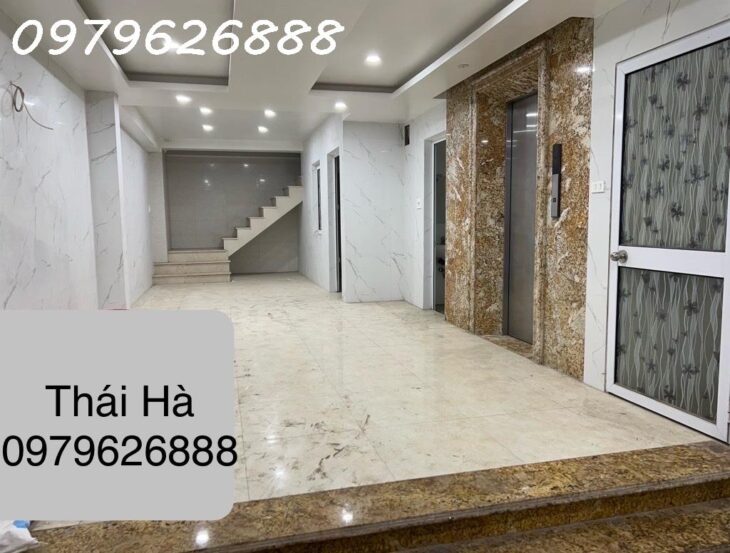 TÒA NHÀ VĂN PHÒNG PHỐ THÁI HÀ – CỰC HIẾM – DÒNG TIỀN ĐỈNH CAO! – 118X6T thang máy NK – Gi.á: 46 tỷ