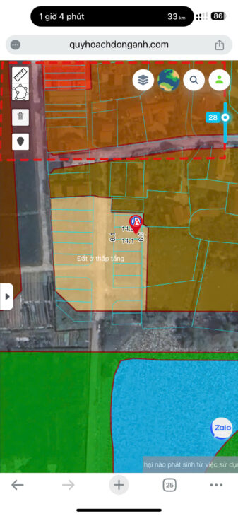 LÔ ĐẤT ĐẸP X5 – XÓM ĐÔNG KHÊ NỮ . HƠN 90TR/1M