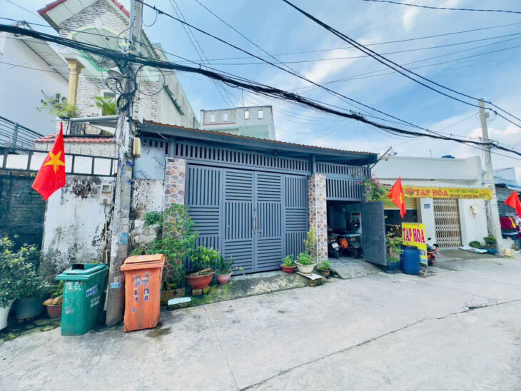 GẤP BÁN NHÀ 1 LẦU (7.13×32) MẶT TIỀN HIỆP THÀNH 10, Q12 – THU NHẬP ỔN ĐỊNH 80TR/THÁNG