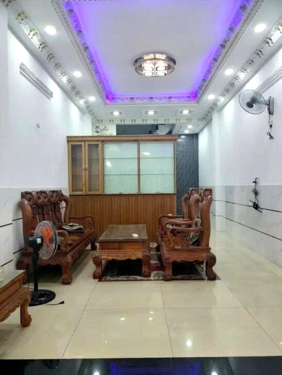 SIÊU PHẨM – NHÀ MẶT TIỀN – BÌNH TÂN – 4M X 15 – 4 TẦNG – NHỈNH 6 TỶ