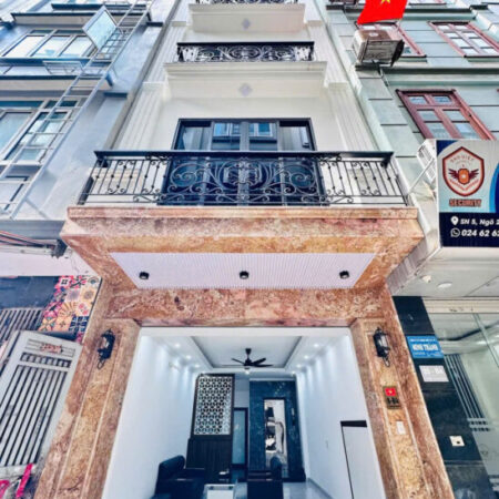 SIÊU PHẨM ! PL Trần Quốc Hoàn Cầu Giấy ngõ thông ôtô tránh 7T thang máy 45m nhỉnh 24 tỷ