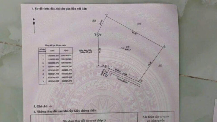 BÁN 1 MẪU ĐẤT Ở PHƯỜNG CHÁNH PHÚ HÒA – BẾN CÁT, BÌNH DƯƠNG