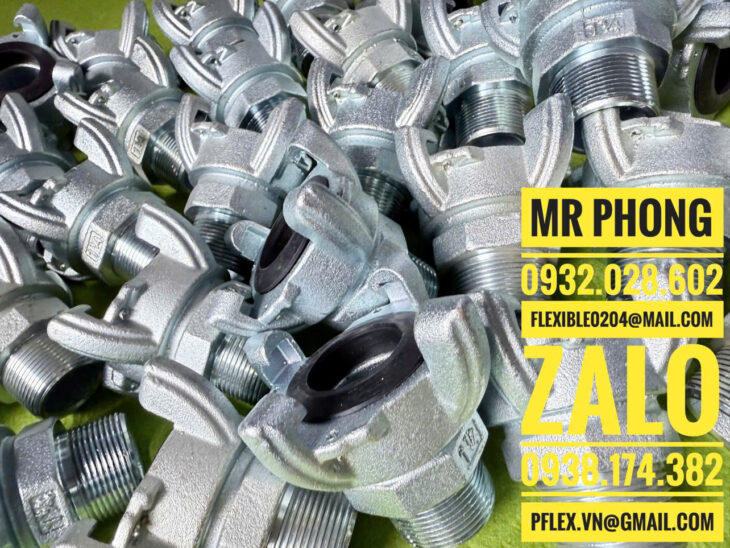 đầu nối nhanh chicago ren ngoài 49-đầu nối nhanh chicago ren trong 49