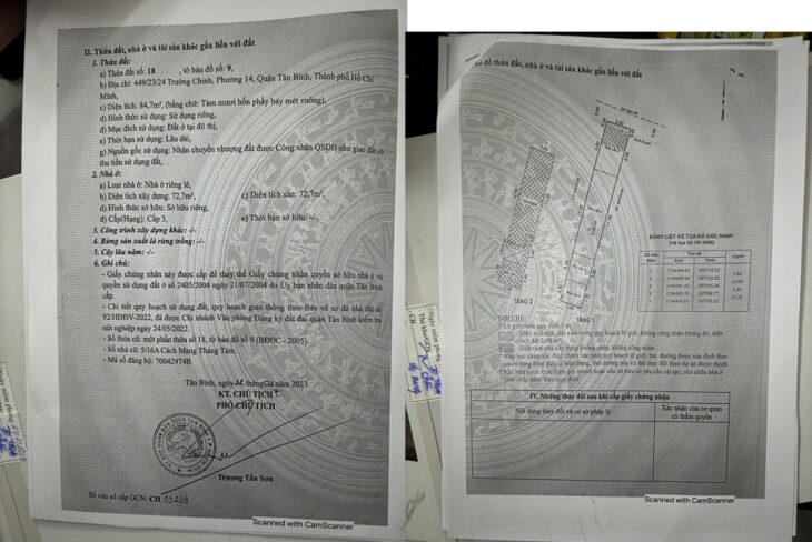 CẦN BÁN GẤP nhà khu phân lô phường 14, Tân Bình, Hồ Chí Minh