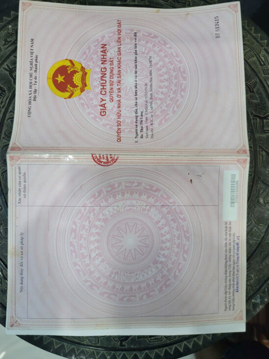 NHÀ + KHO (8×63) DTSD 500M² ĐƯỜNG 6M THÔNG BÙI CÔNG TRỪNG – NHỊ BÌNH 6, HÓC MÔN