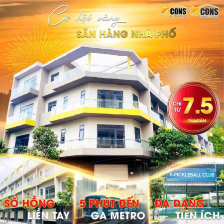 NHÀ PHỐ NGAY LÀNG ĐẠI HỌC – MẶT TIỀN ĐƯỜNG THỐNG NHẤT, PHƯỜNG ĐÔNG HÒA, TP. DĨ AN, BÌNH DƯƠNG