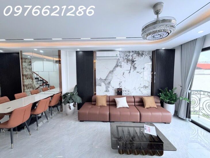 🏠 Bán nhà LÕI NGỌC THỤY – 48m² – MT 4.6m – 6 tầng – Thang máy – Full nội thất – Ô tô vào nhà – Gần